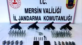 Mersin'de Silah ve Mühimmat Kaçakçılığı Operasyonu: Suç Örgütü Lideri Yakalandı