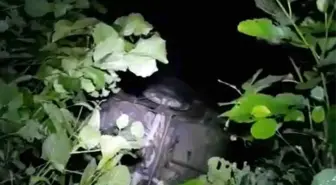 Trabzon'da Araç Dereye Uçtu, 4 Kişi Kurtarıldı