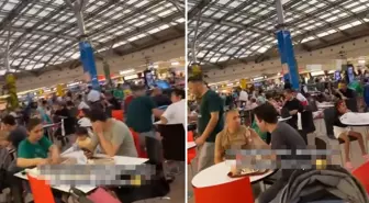 Yemek yiyen insanları çeken gurbetçinin videosuna tepkiler gecikmedi