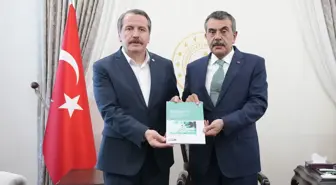 Ali Yalçın, Milli Eğitim Bakanı Yusuf Tekin'i Ziyaret Etti