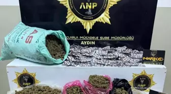 Aydın'da Narkotik Operasyonu: 10 Kilo Uyuşturucu ve 4 Bin Adet Hap Ele Geçirildi