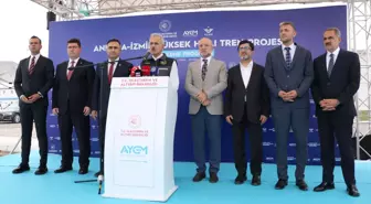 Bakan Uraloğlu: Ankara-İzmir arası seyahat süremiz 3,5 saate düşecek