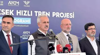Bakan Uraloğlu: 'Yaklaşık 11,5 milyon insanımız hızlı tren konforuna kavuşacak'