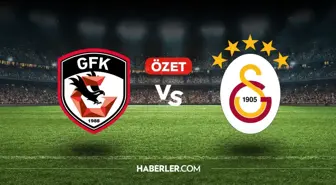 Gaziantep FK Galatasaray maç özeti ve golleri! (VİDEO) Gaziantep FK GS geniş özeti! Golleri kim attı, maç kaç kaç bitti?