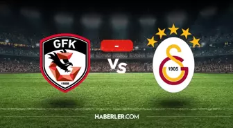 Gaziantep FK Galatasaray maçı kaç kaç, bitti mi? MAÇ SONUCU! Gaziantep FK Galatasaray golleri kim attı, canlı maç anlatımı!