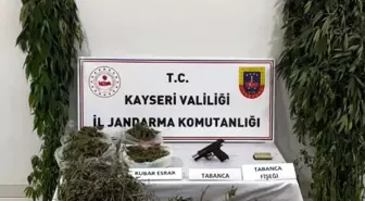 Kayseri'de Uyuşturucu Operasyonu: 3.8 Kilo Uyuşturucu ve Silah Ele Geçirildi