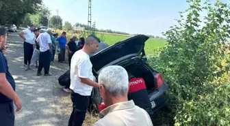 Osmaniye'de Şarampole Devrilen Otomobilde 4 Yaralı