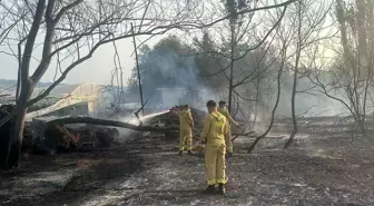 Eskişehir'de Anız Yangını Kontrol Altına Alındı