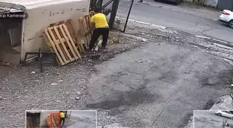Avcılar'da Mobilya Mağazasından Palet Hırsızlığı
