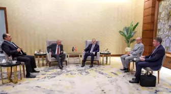 Bakan Fidan Mısır'da Arap Birliği Genel Sekreteri ile Görüştü