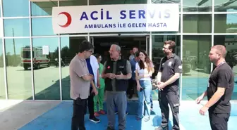 Vali Toraman, Yangın Sonrası Hastane Ziyareti Gerçekleştirdi