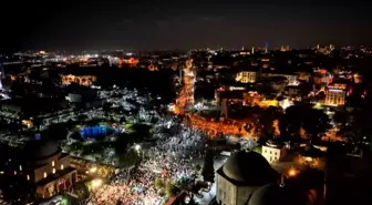 İstanbul'da Gazze için Protesto Yürüyüşü