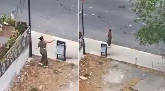 Gün geçmiyor ki yeni olay yaşanmasın! Koca koca taşları sürücülere attı