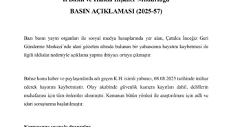 İstanbul Valiliği'nden Yabancı Ölüme İlişkin Açıklama
