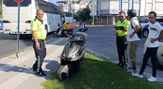 Motorlu Bisiklet Kazası: Sürücü Yaralandı