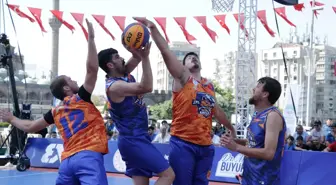 Kayseri'de Uluslararası 3x3 Basketbol Turnuvası Başladı