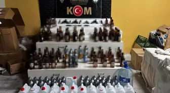 Sakarya'da Ruhsatsız Silah ve Sahte İçki Operasyonu