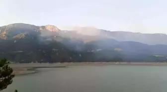 Sinop'un Köklen Köyü'nde Orman Yangınına Müdahale Devam Ediyor