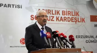 'Terörsüz Türkiye için Millî Birlik ve Dayanışma Buluşmaları'na Erzurum'dan start verildi