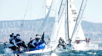 13. TAYK-Eker Olympos Regatta'da J70 Türkiye Turu Şampiyonu Bogatyrs Ekibi