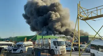 Balıkesir'de Süt Ürünleri Fabrikasında Yangın Çıktı