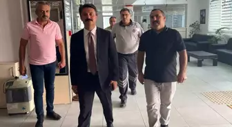 Kaymakam Aslan, SGK'yı Ziyaret Etti