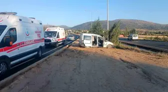 Isparta'da Trafik Kazası: 5 Yaralı