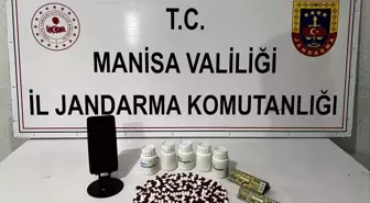 Manisa'da Jandarma Drog Şüphelisini Gözaltına Aldı