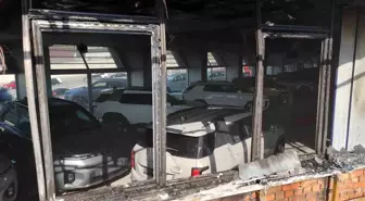Pendik'te Galeri Yanındaki Arazi Yangını Paniğe Neden Oldu