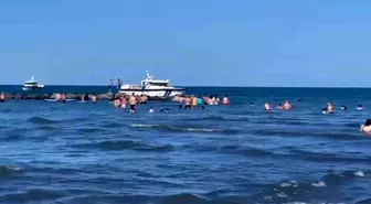 Samsun'da Boğulma Tehlikesi Geçiren Kişi Hastaneye Kaldırıldı