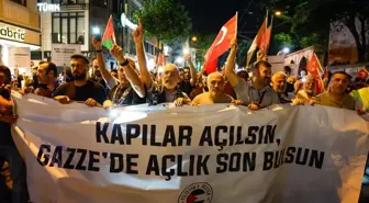 'Gazze'ye Umut Işığı Ol' Yürüyüşü Düzenlendi