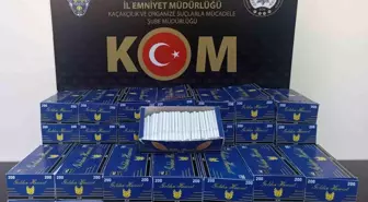 Aydın'da Kaçakçılık Operasyonu: 8 Bin 600 Makaron Ele Geçirildi