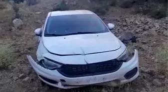 Bingöl'de Otomobil Şarampole Uçtu: 6 Yaralı