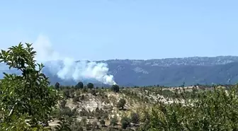 Mersin'de Orman Yangınına Havadan ve Karadan Müdahale