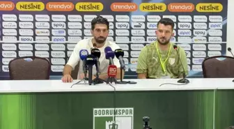 Bodrum FK Teknik Direktörü Burhan Eşer: 'Maçın Hakimi Bizdik'