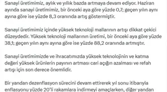 Yüksek Teknoloji Mallarında Dikkat Çekici Artış