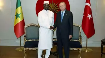 Cumhurbaşkanı Erdoğan, Senegal Başbakanı Sonko'yu kabul etti