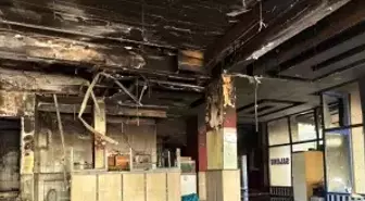 Diyarbakır'da Kahvehanede Yangın Paniği