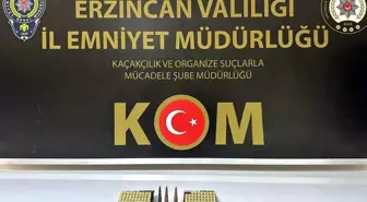 Erzincan'da 101 Mermi Ele Geçirildi, 1 Şüpheli Gözaltında