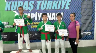 Elazığlı Umuthan Yağcı Türkiye Kuraş Şampiyonası'nda 3. Oldu
