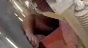 Elazığ'da Temizlik Kamyonu Altında Kalan Motosiklet Sürücüsü İçin Vatandaşlar Seferber Oldu