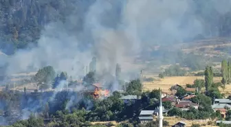 Kastamonu'da Yangın: 30 Dönüm Arazi ve Samanlık Kül Oldu