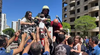 Kayseri'de 14 Katlı Binada Yangın Çıktı