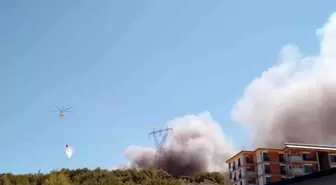 Kahramanmaraş'ta Orman Bölge Müdürlüğü İnşaatında Yangın Çıktı