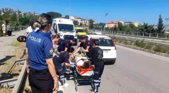 Sinop'ta Trafik Kazası: Bir Yaralı