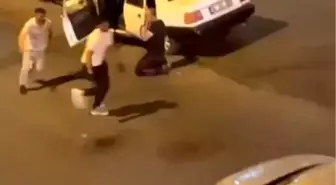 İstanbul'da Sokak Ortasında Bıçaklı Kovalamaca