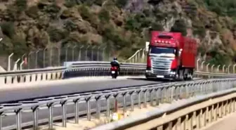 Tokat'ta Ters Şeritte Giden Motosiklet Sürücüsüne Rekor Ceza
