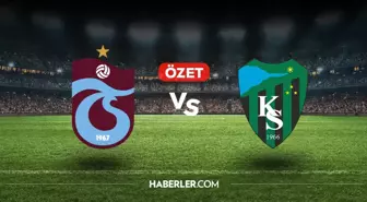 Trabzonspor Kocaelispor maç özeti ve golleri! (VİDEO) Trabzonspor Kocaelispor geniş özeti! Golleri kim attı, maç kaç kaç bitti?