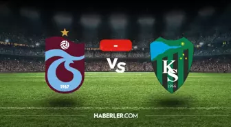 Trabzonspor Kocaelispor maçı kaç kaç, bitti mi? MAÇ SONUCU! Trabzonspor Kocaelispor golleri kim attı, canlı maç anlatımı!