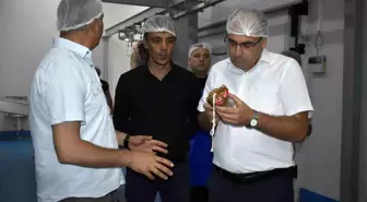 Bayburt'ta Turşu Fabrikası ve Et Tesisine Denetim Yapıldı
